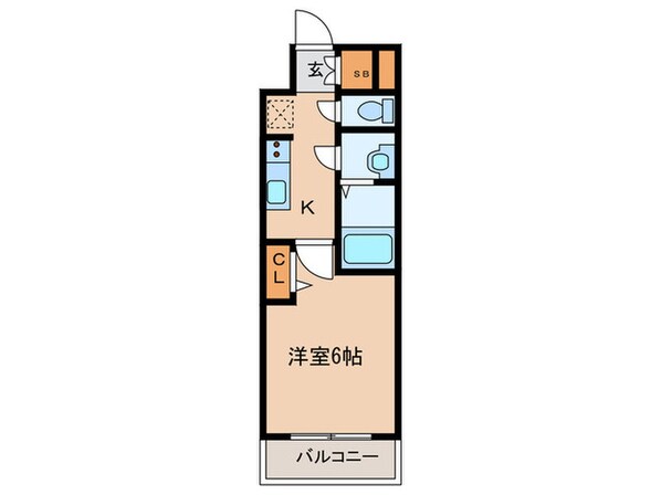 ディアレイシャス金山の物件間取画像